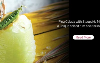 Pina Colada with Stoupakis Mastiha – A unique spiced rum cocktail in a snap